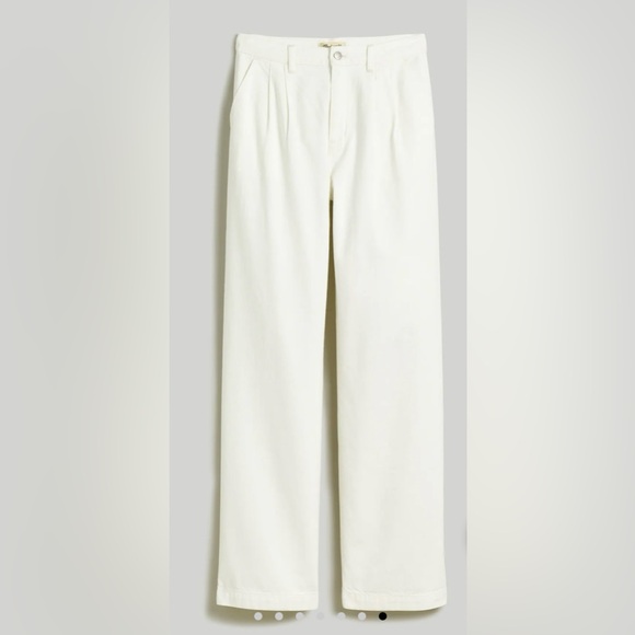 The Harlow Wide-Leg Jean in Tile White - Picture 8 of 8